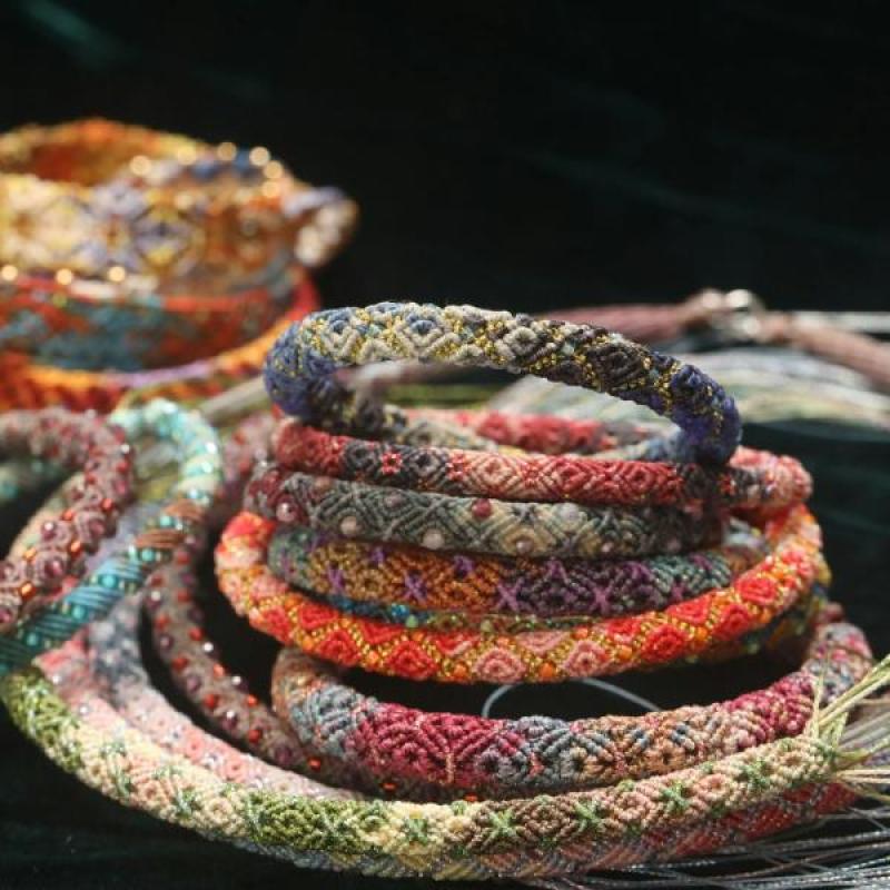 Bracelet Jonc Or Rose