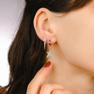 Boucles Puces Diamant - image 2